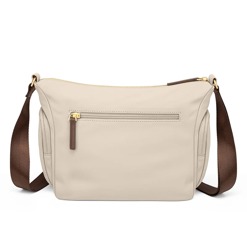Borsa a tracolla da donna GOLF – Borsa a spalla in nylon, borsetta a secchiello mini, borsa a mano a tracolla, moda elegante, forma quadrata.